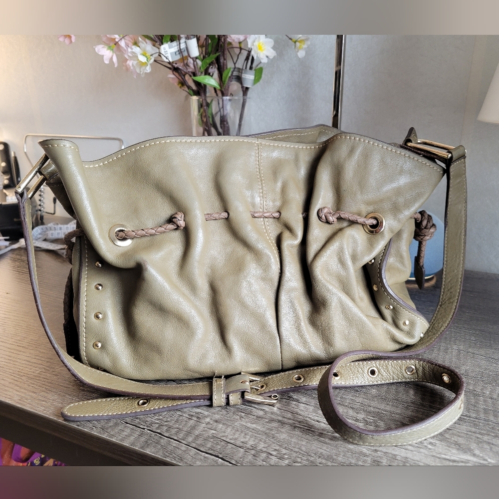 Vintage rare Kumkang Balenciaga drawstring crossbody bag